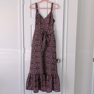 J. Crew Floral Maxi Dress - Multicolor